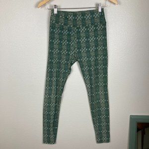 3/20 Lularoe Printed Leggings Size OS